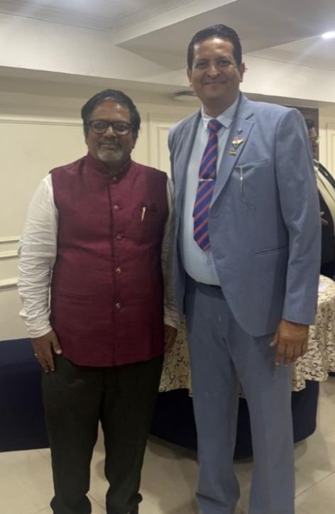 Our Glimpse with High Commissioner of Mauritius Sandeep Joshi