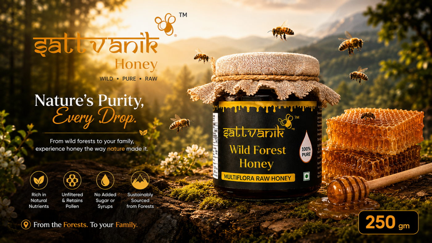 WILD FOREST (MULTIFLORA ) RAW HONEY