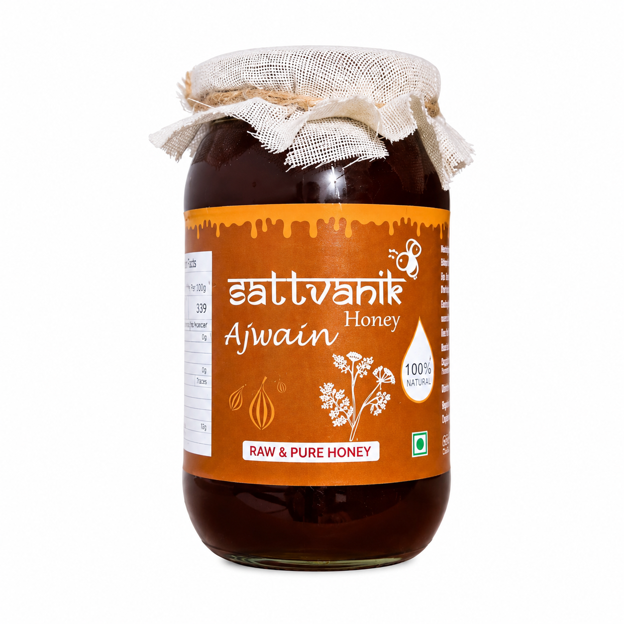 100% NATURAL AJWAIN RAW HONEY
